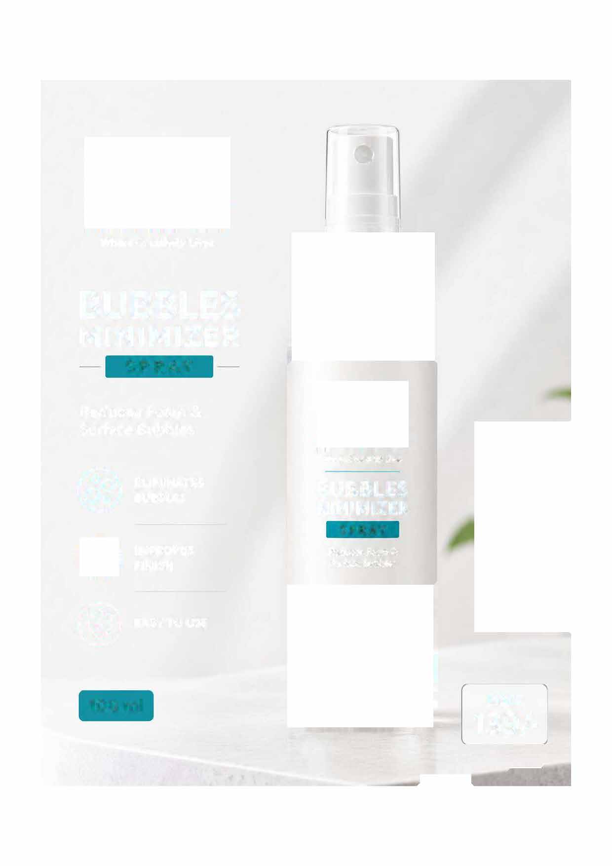Bubbles Minimizer Spray 100ml