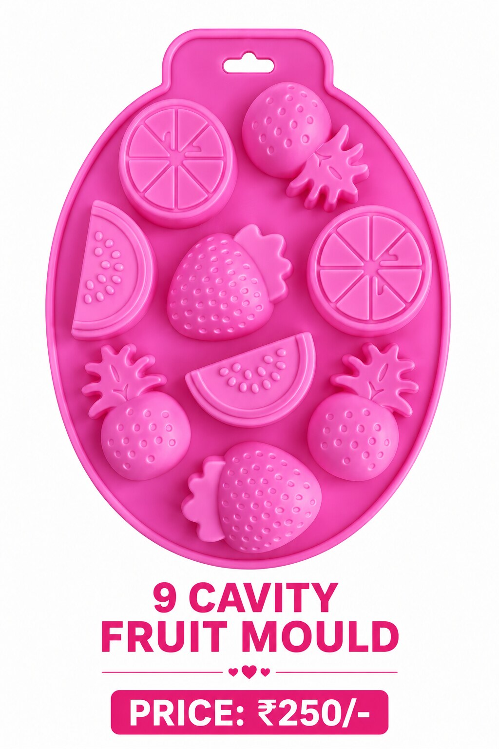 9 Cavity Fruit Mould