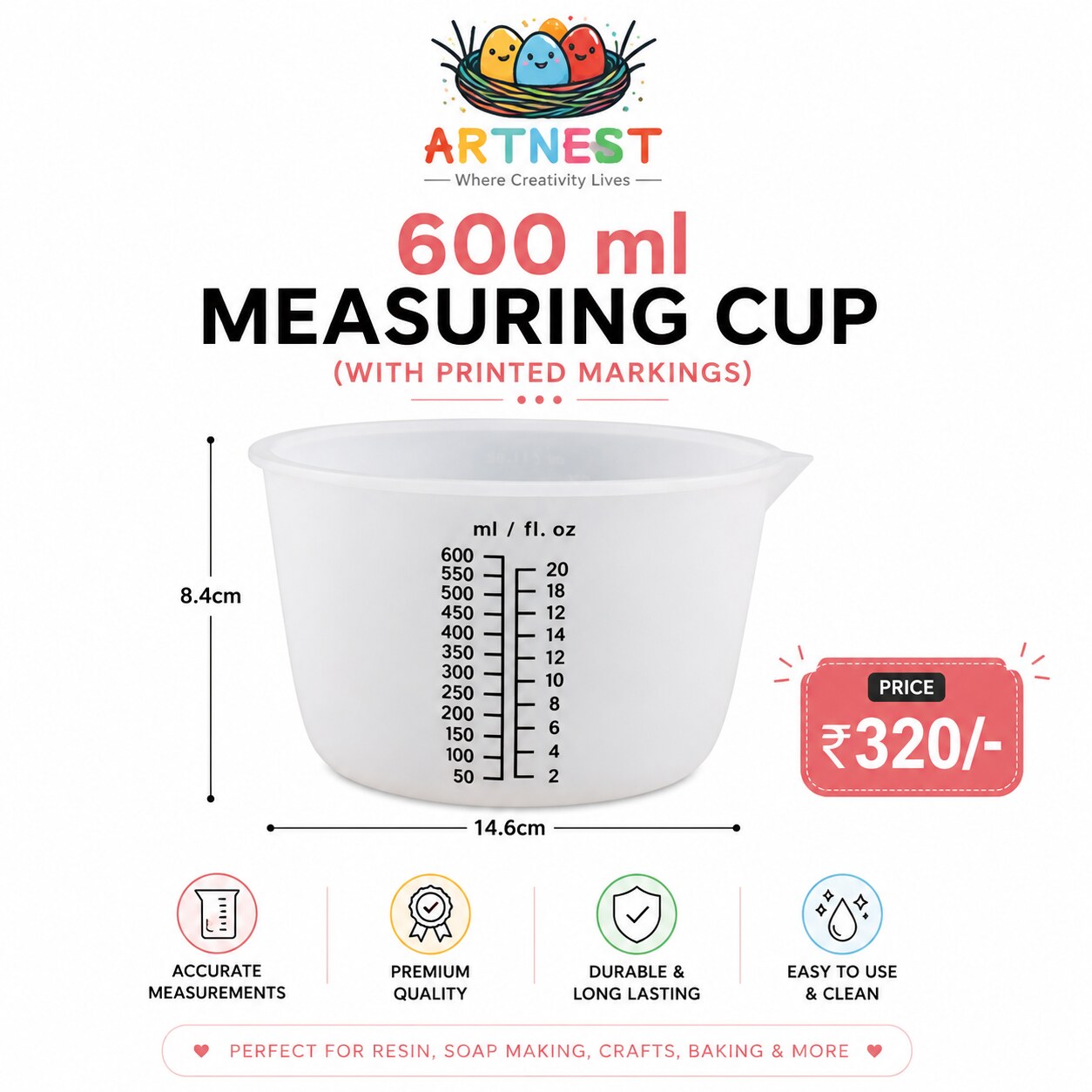Measuring Cup 600ml