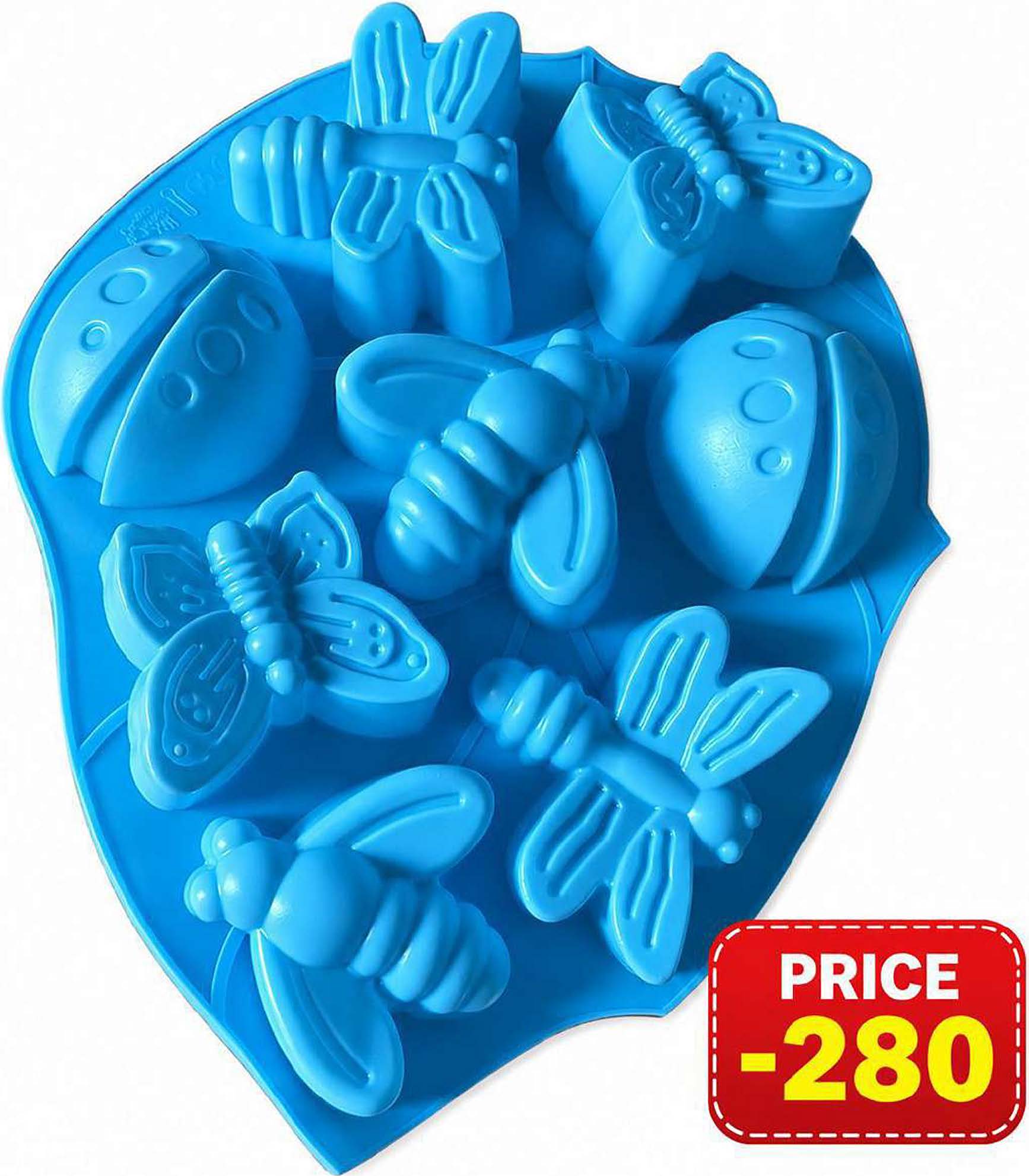 8 Cavity Butterfly Bug Mould