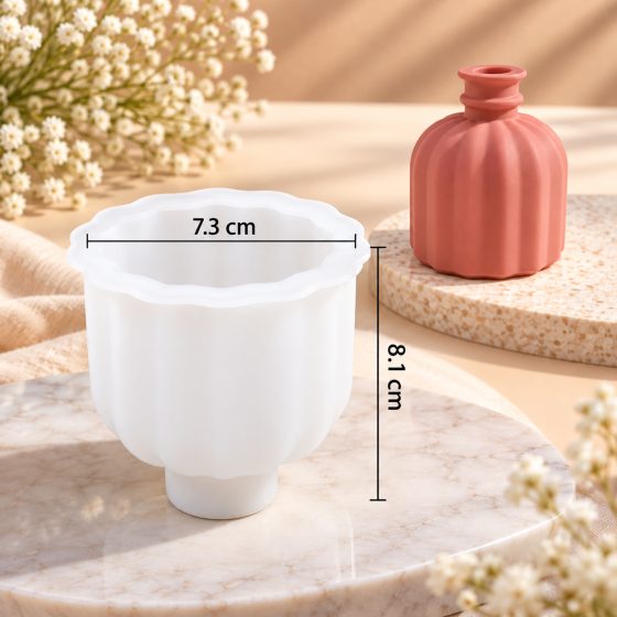 ArtNest Bell Shape Flower Vase Silicone Mould