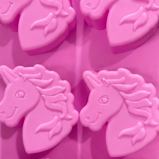 6 Cavity Unicorn Mould
