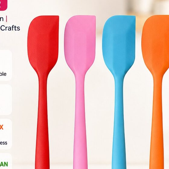 Concrete Mixing Silicone Spatula