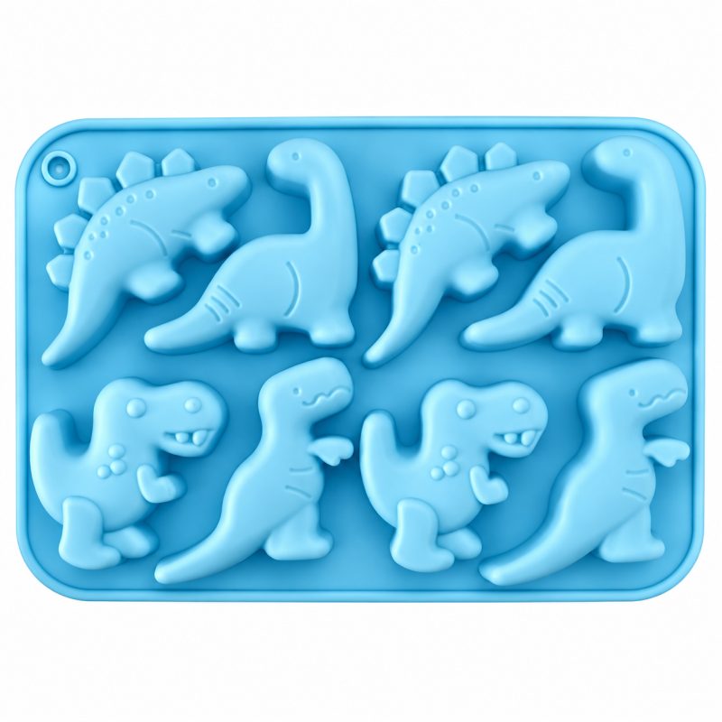 8 Cavity Dinosaur Silicone Mould