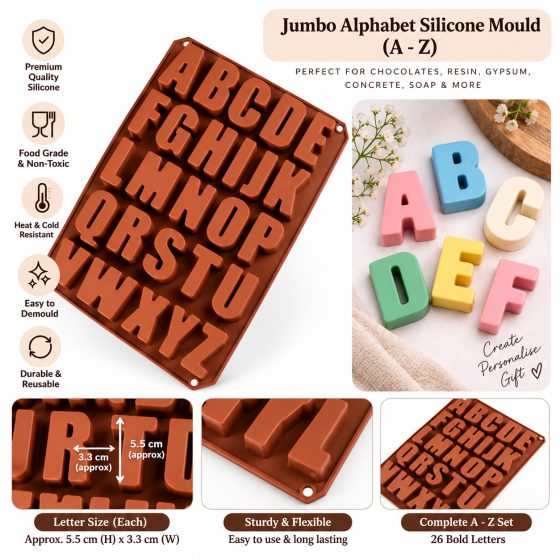 Alphabet Silicone Mould — image 2