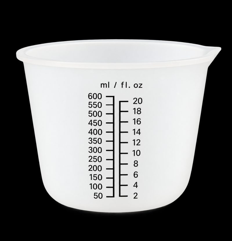 Measuring/Mixing Silicone Cup 600ml