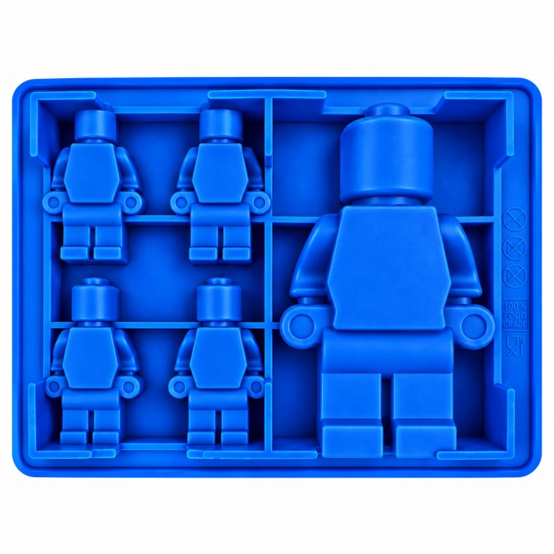5 Cavity LEGO Silicone Mould