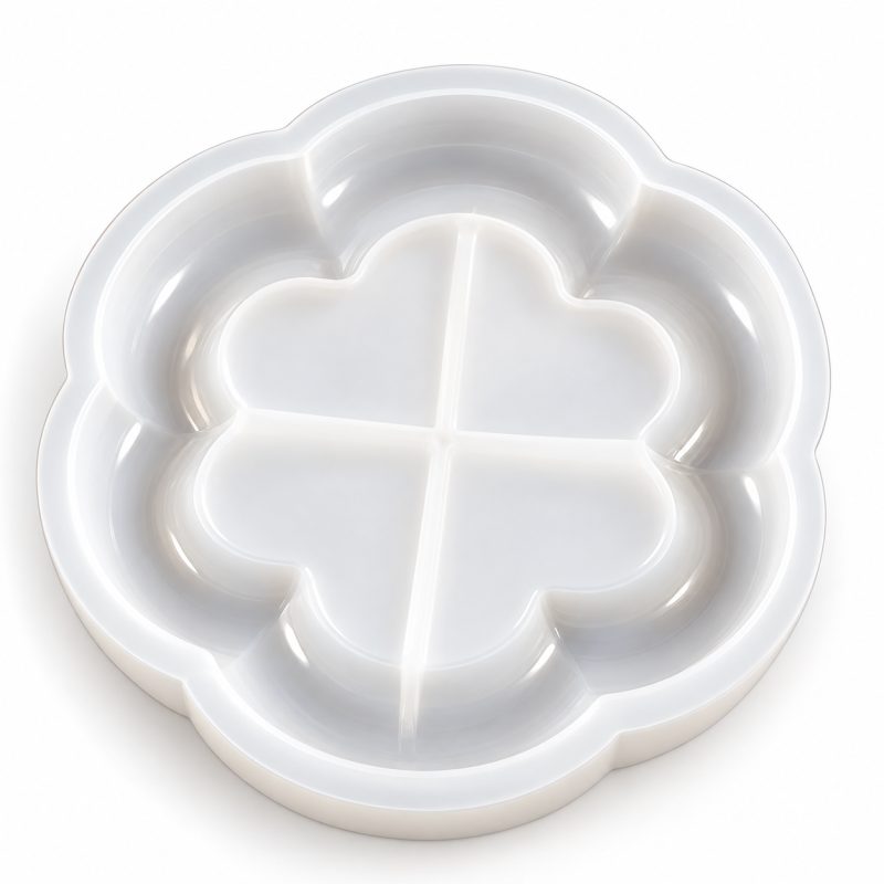 Flower Shape Tray Silicone Mould