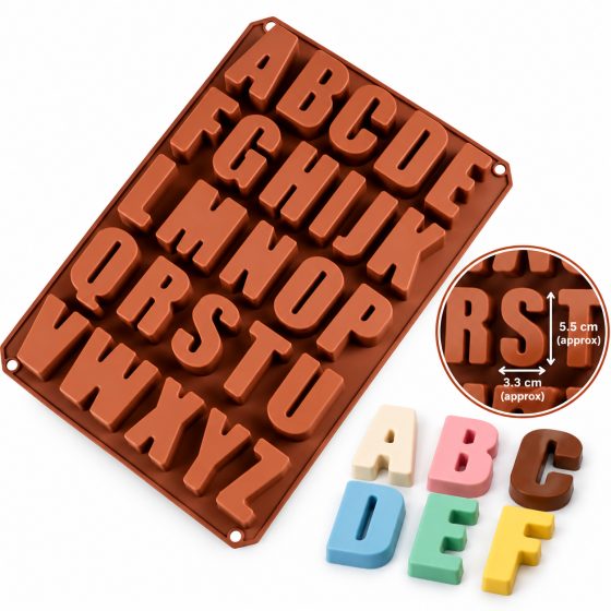Alphabet Silicone Mould