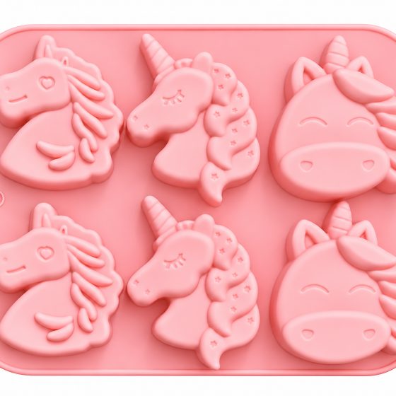ArtNest 6 Cavity Unicorn Silicone Mould — image 1