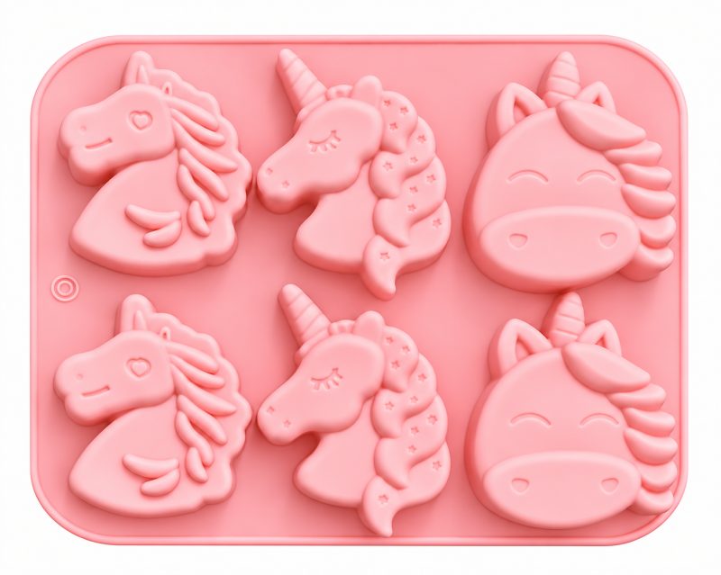 ArtNest 6 Cavity Unicorn Silicone Mould