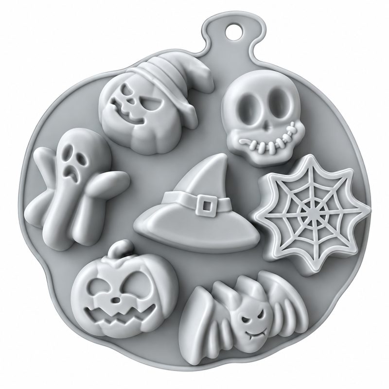 7 CAVITY HALLOWEEN MOULD