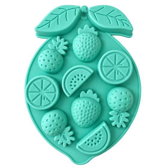 9 Cavity Fruit & Strawberry Silicone Mould