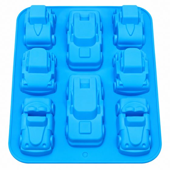 ARTNEST 8 Cavity 3D Car Shape Silicone Mould