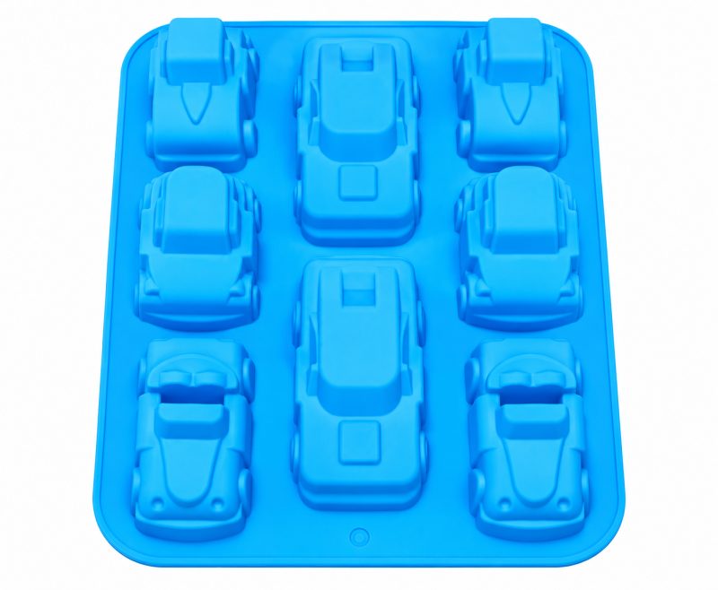ARTNEST 8 Cavity 3D Car Shape Silicone Mould