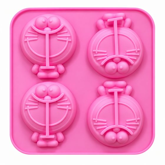 4 Cavity Cartoon Character Mould