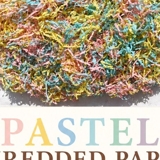 Pastel Shredded Paper