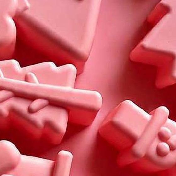 8 Cavity Christmas Santa Mould